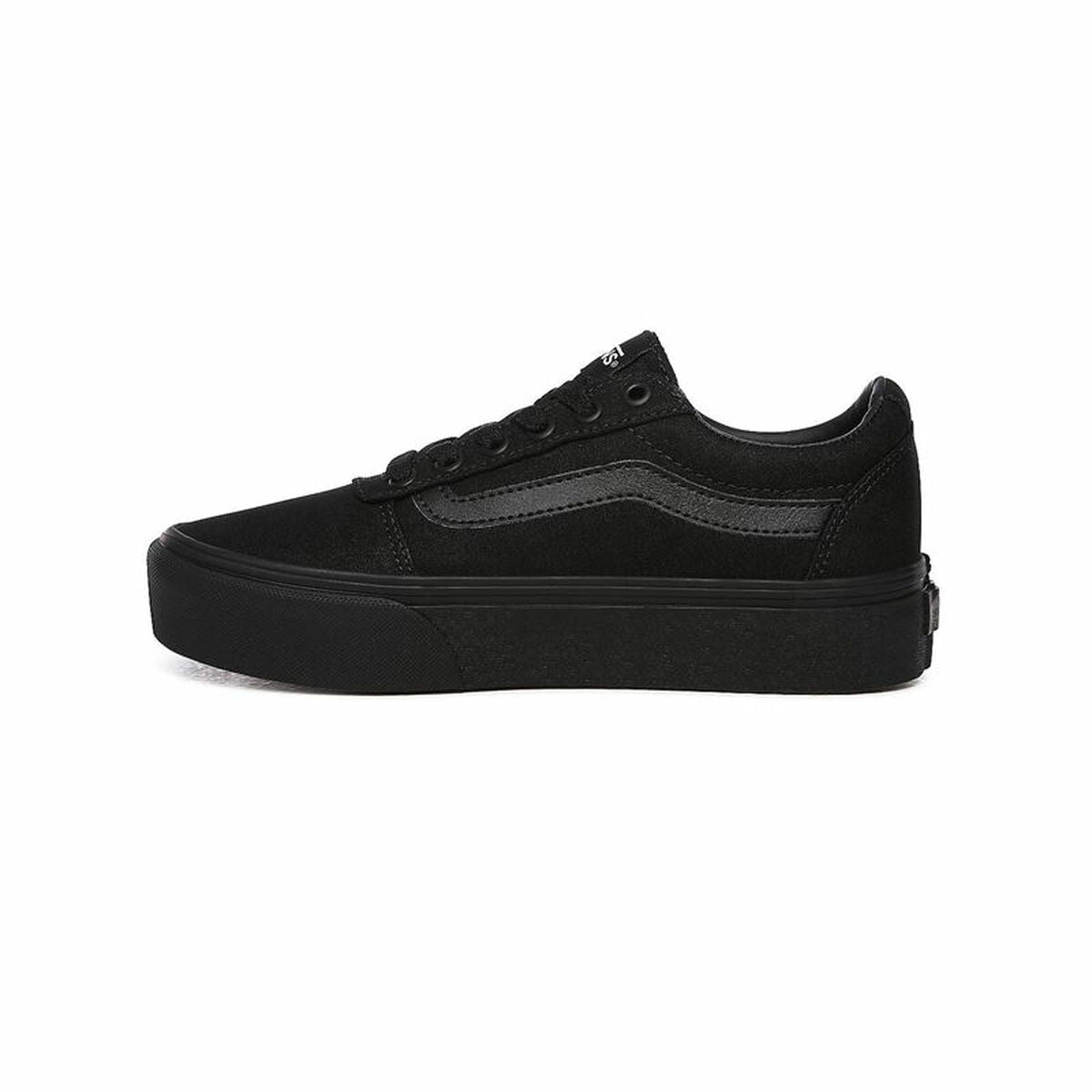Women's casual trainers Vans Ward Platform Black-5
