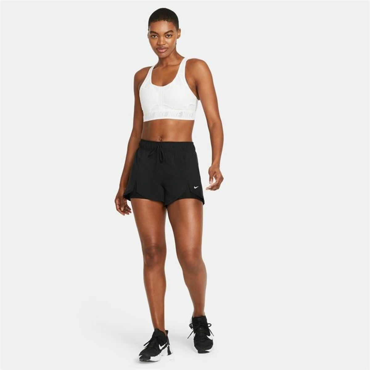 Sports Shorts for Women DF FLX ESS 2-IN-1 Nike Black-2