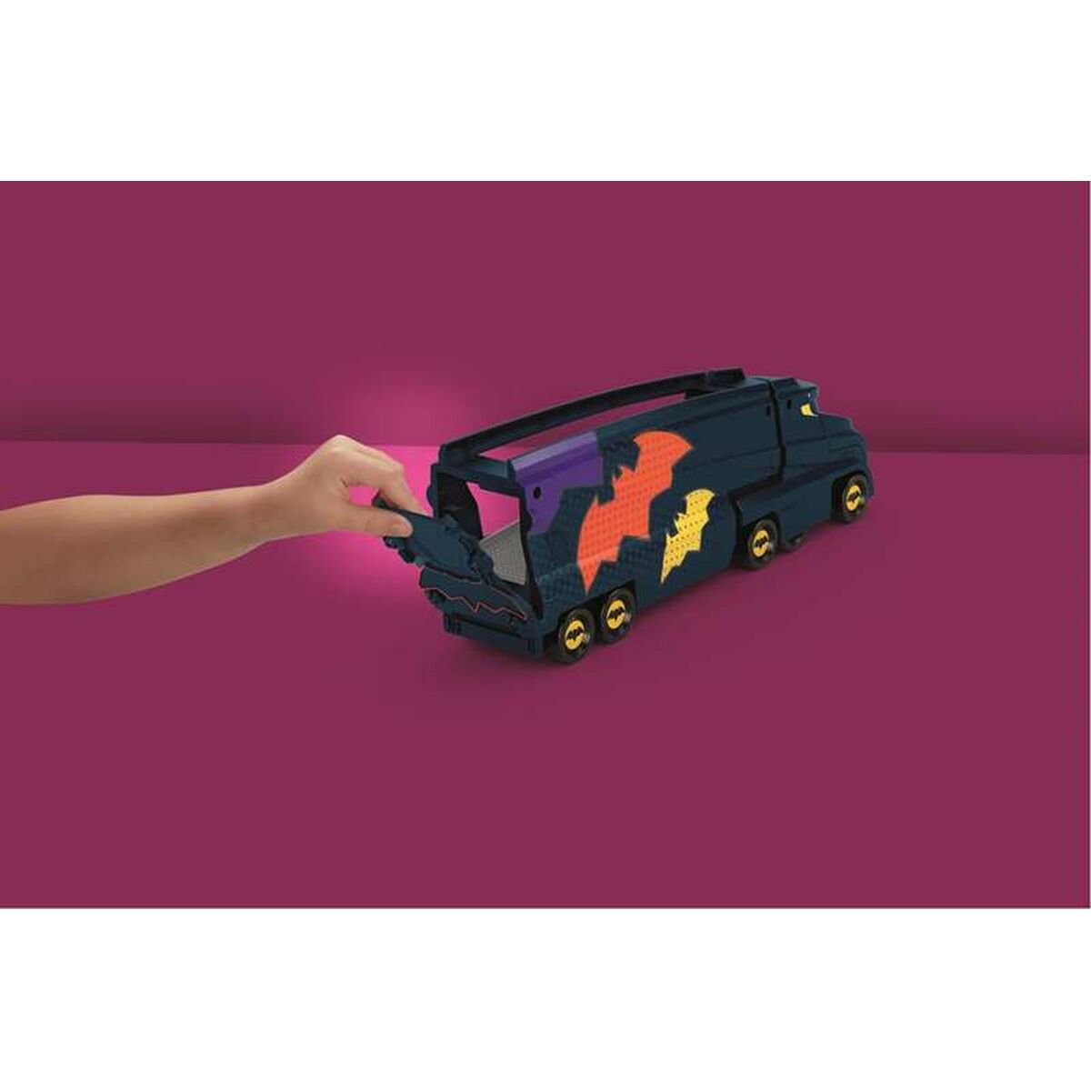 Vehicle Carrier Truck Fisher-Price Batwheels Big Big Bam noir-4