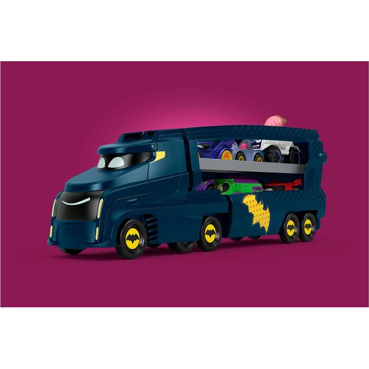 Vehicle Carrier Truck Fisher-Price Batwheels Big Big Bam noir-6