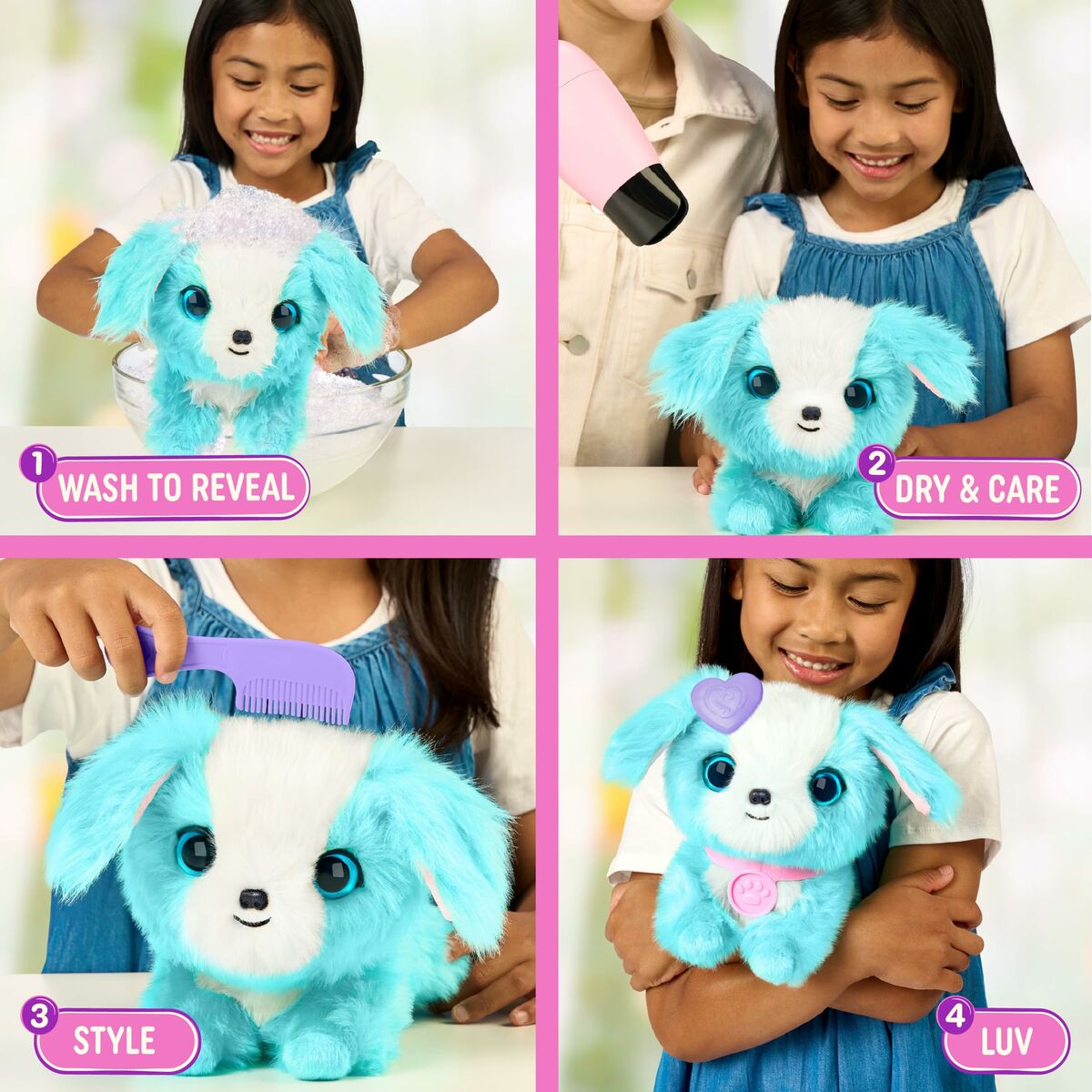 Fluffy toy Moose Toys Blue Plastic-13