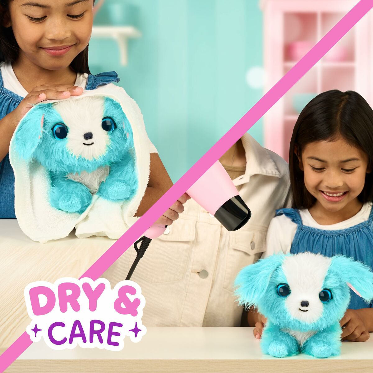 Fluffy toy Moose Toys Blue Plastic-11