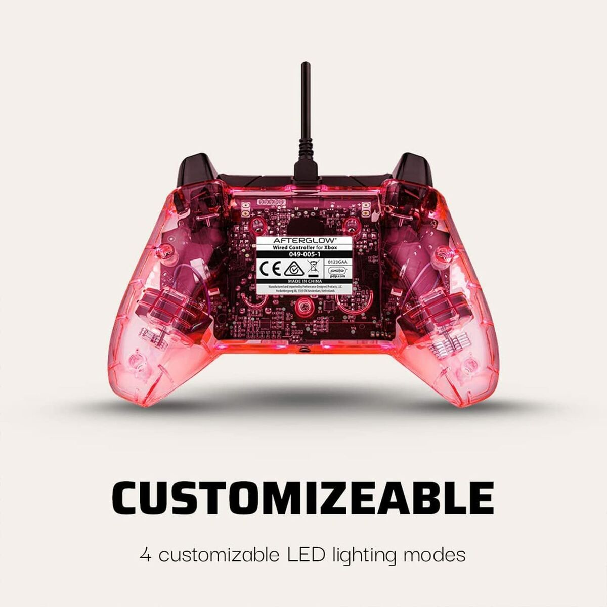 Gaming Control PDP Transparent Microsoft Xbox One-9