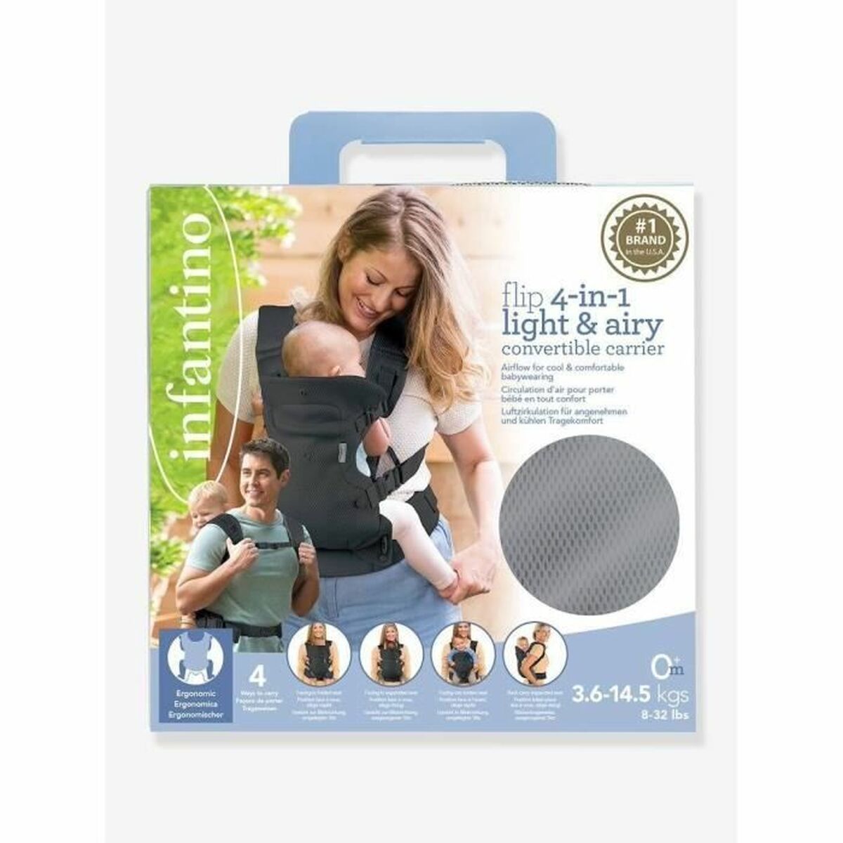 Baby Carrier Backpack Infantino-3
