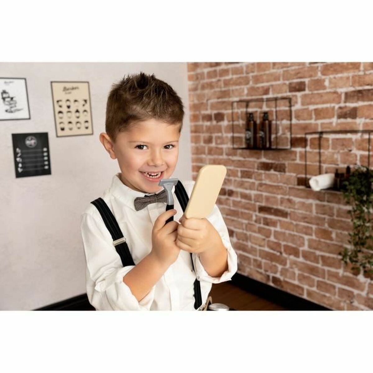 Children's Make-up Set Smoby BARBER & CUT BELT Black-3