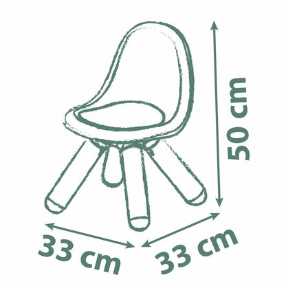 Chair Smoby Life Kid Blue Plastic-5