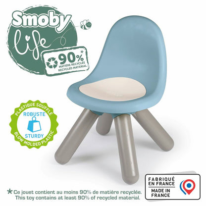 Chair Smoby Life Kid Blue Plastic-4