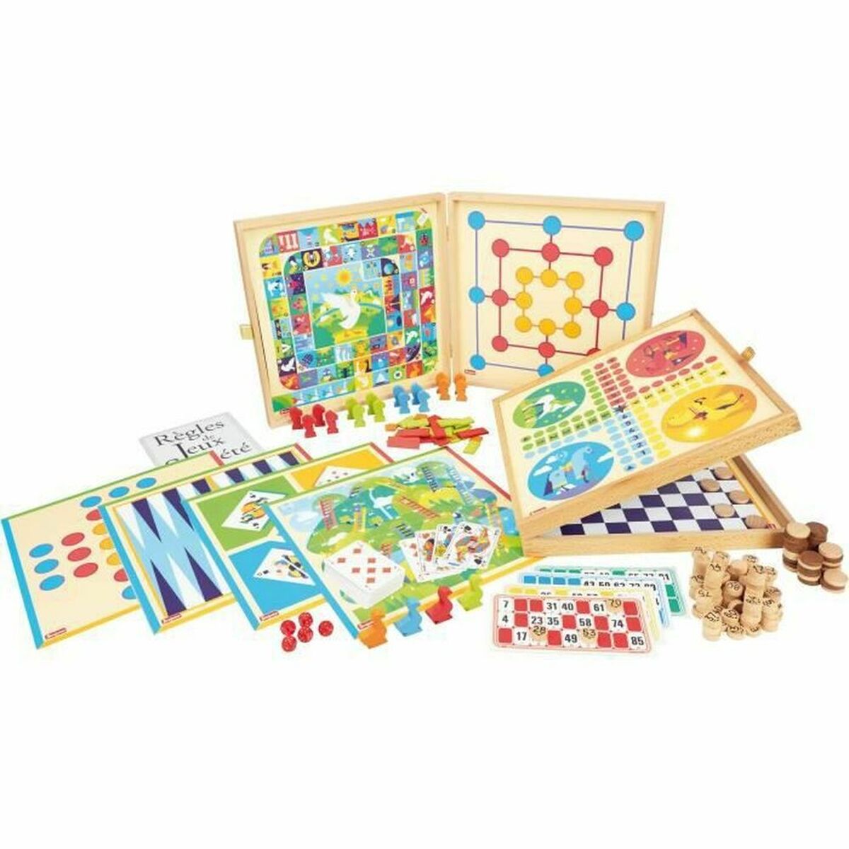 Board game Jeujura Classic Games Box (FR)-0