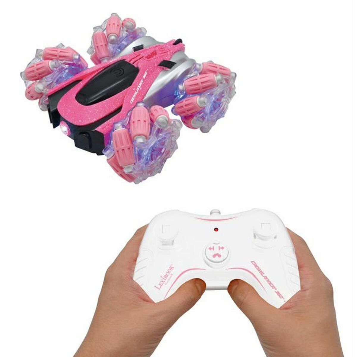 Remote-Controlled Car Lexibook Crosslander 360 Pink/Black-5