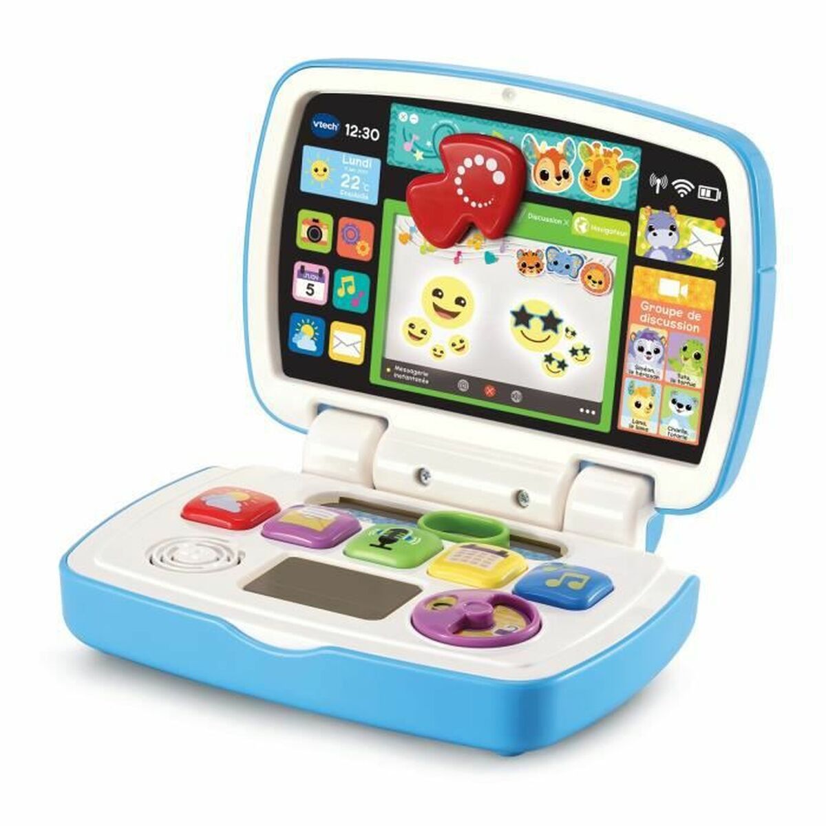 Educational Game Vtech Baby BABY ORDI DES DECOUVERTES-0