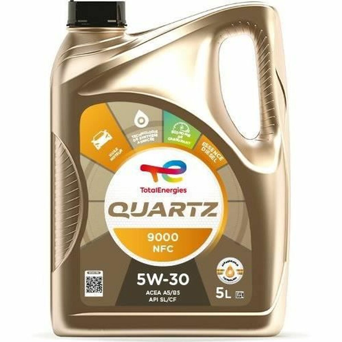 Car Motor Oil Totalenergies Quartz 9000 5 L-0