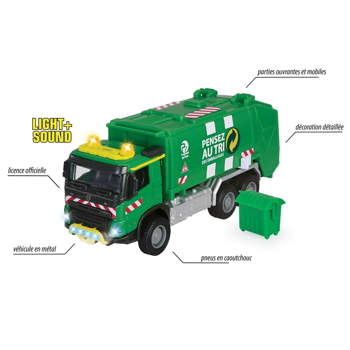 Garbage Truck Majorette-1