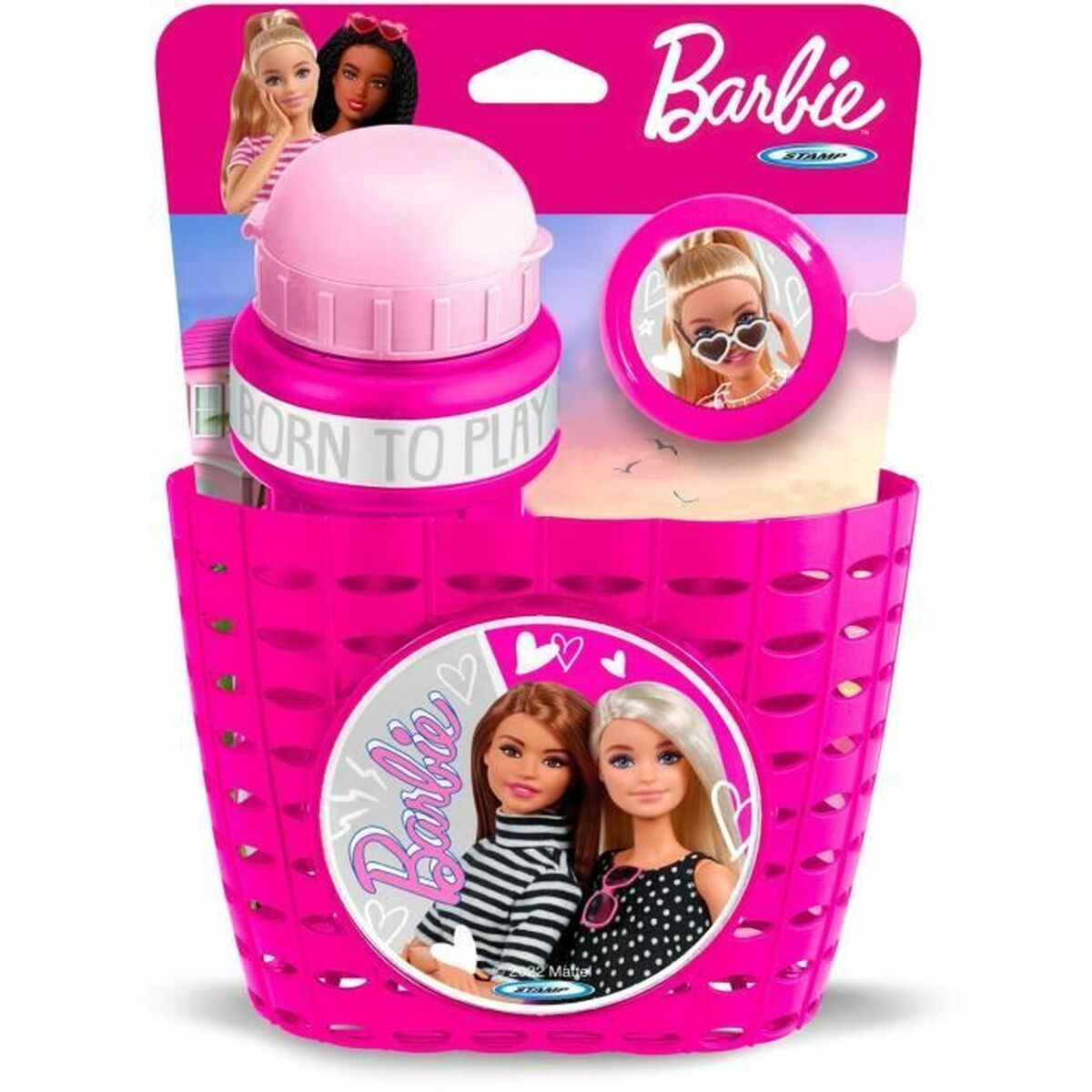 Children's Bike Basket Mattel Barbie-1