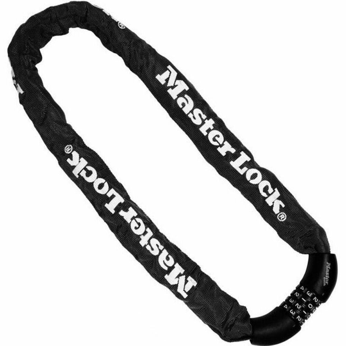 Cable with padlock Master Lock 8392EURDPRO Black-0