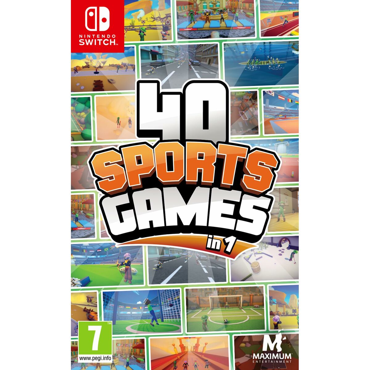 Video game for Switch Just For Games 40 Sports Games in 1-12