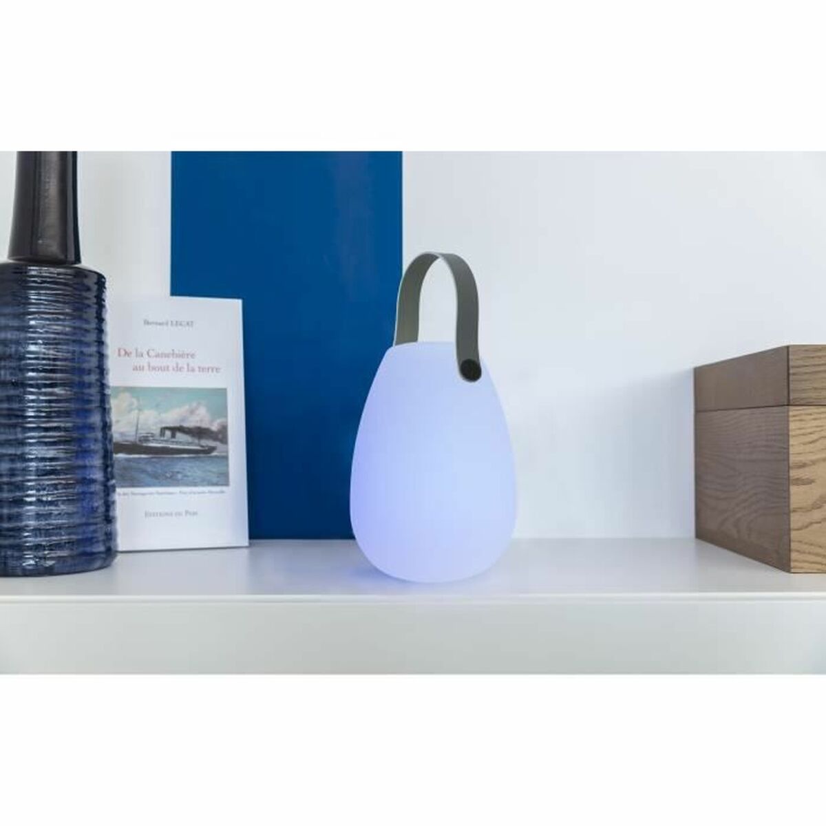 Desk lamp Lumisky Laury PVC 1,2 w 14 x 14 x 20 cm White-1