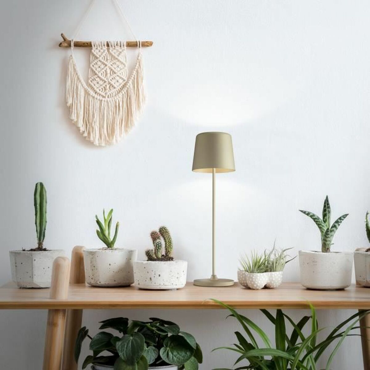 Desk lamp Brilliant Kaami Golden-2