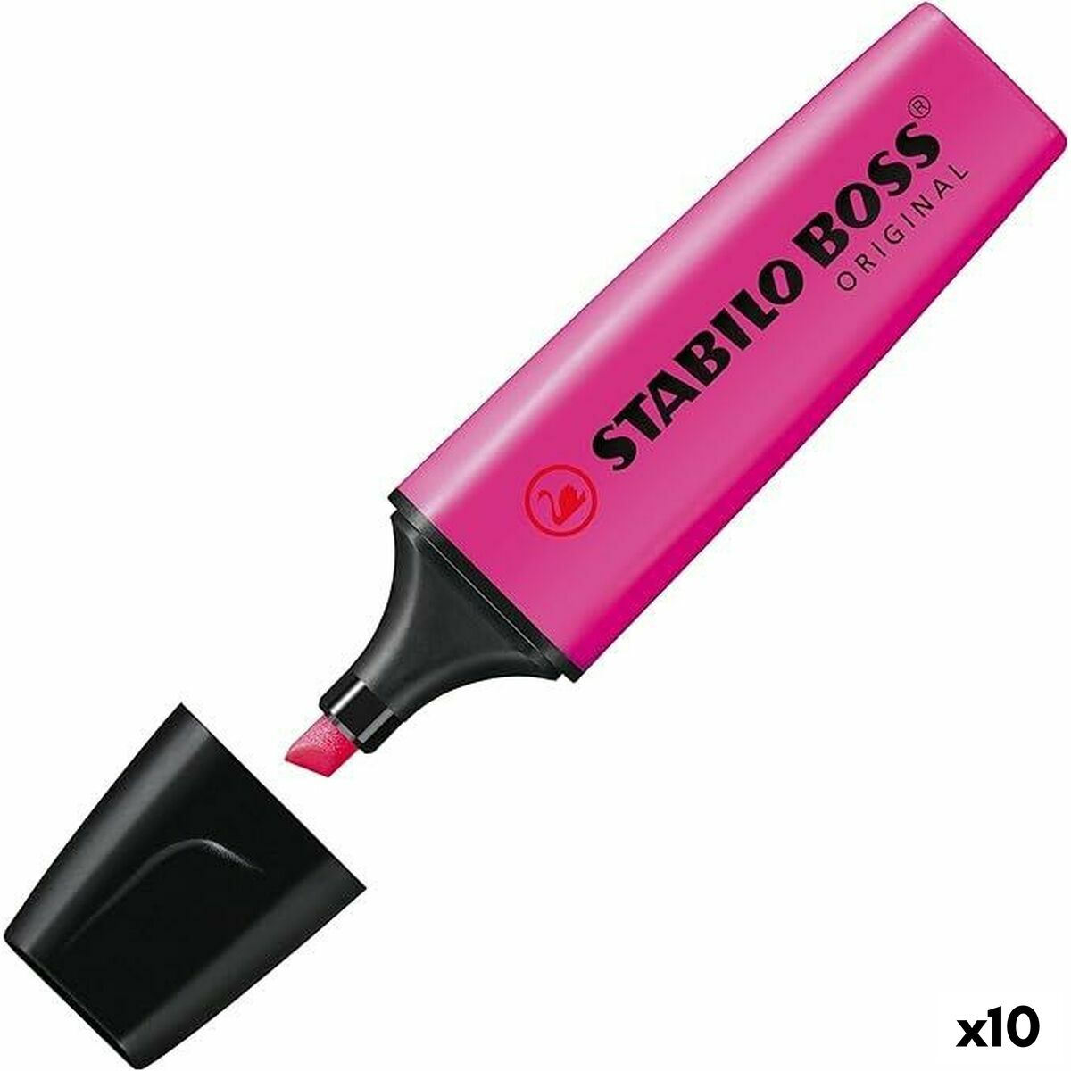 Highlighter Stabilo Violet Magenta (10 Units)-0
