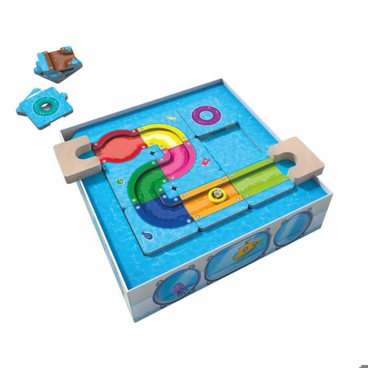 Board game HABA Logic Games - Splash Labyrinth-4