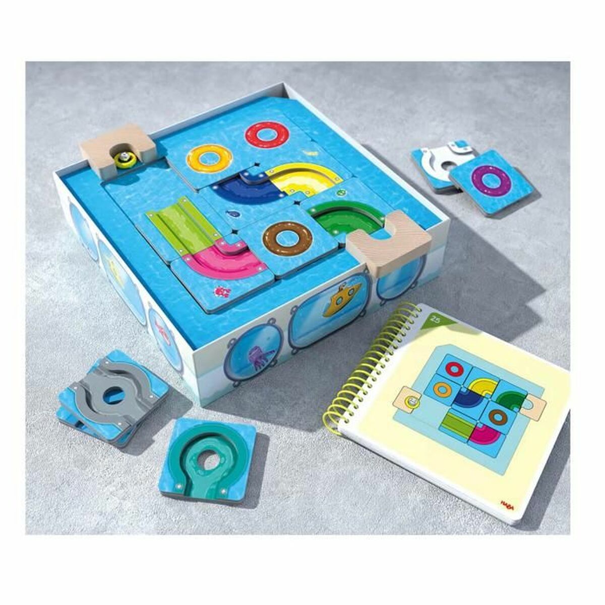 Board game HABA Logic Games - Splash Labyrinth-3