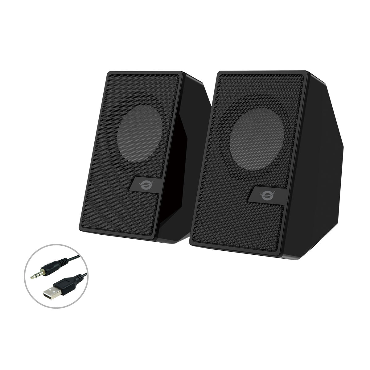 PC Speakers Conceptronic BJORN02B Black 6 W-3