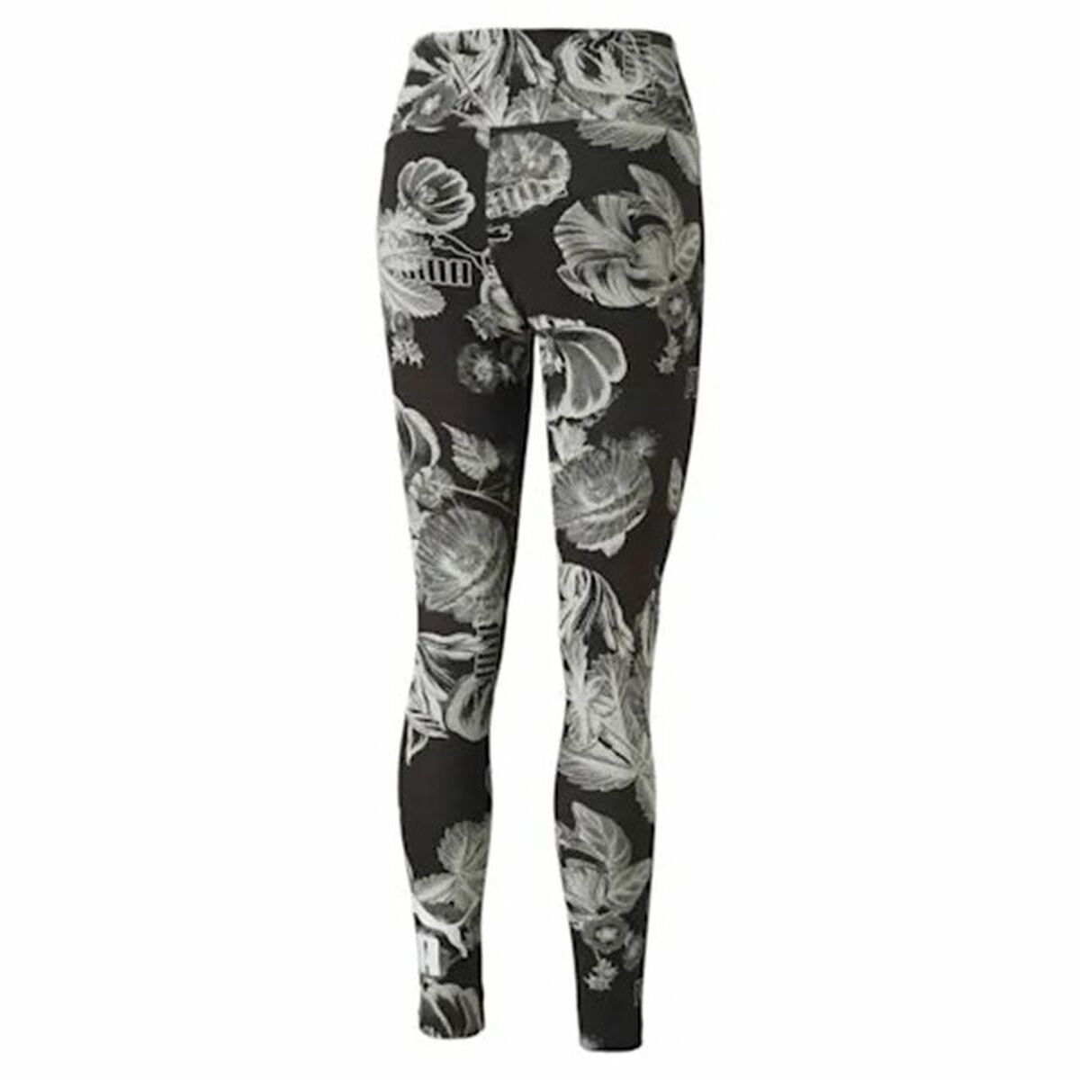 Sport leggings for Women Puma Frozen Flower Black-4