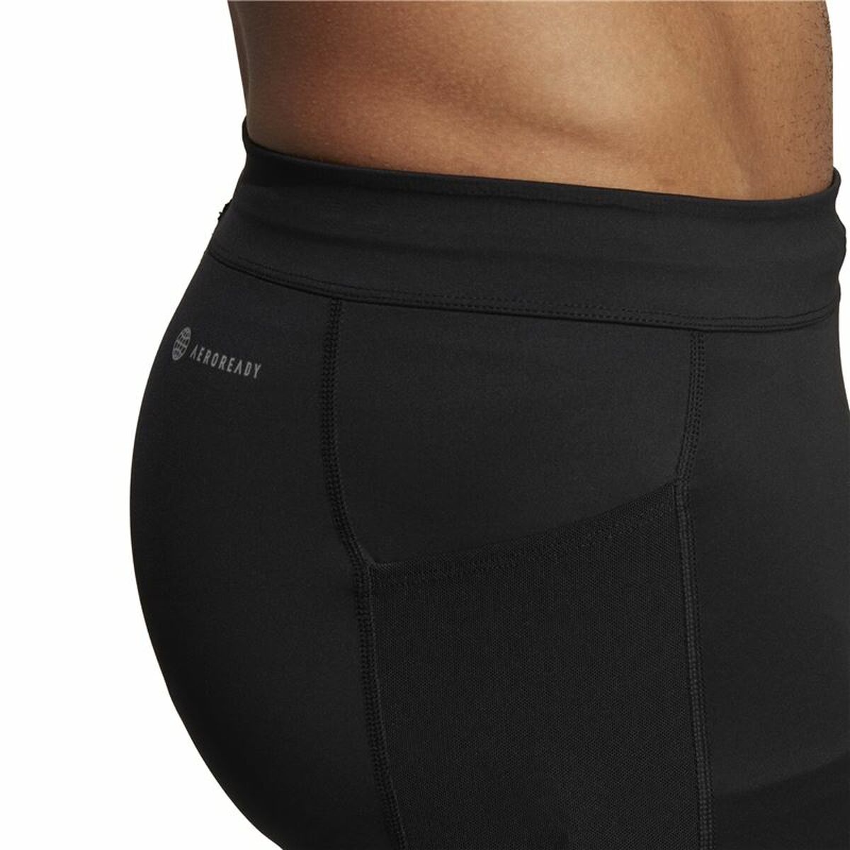 Sports Leggings for Men Adidas Saturday Black-3