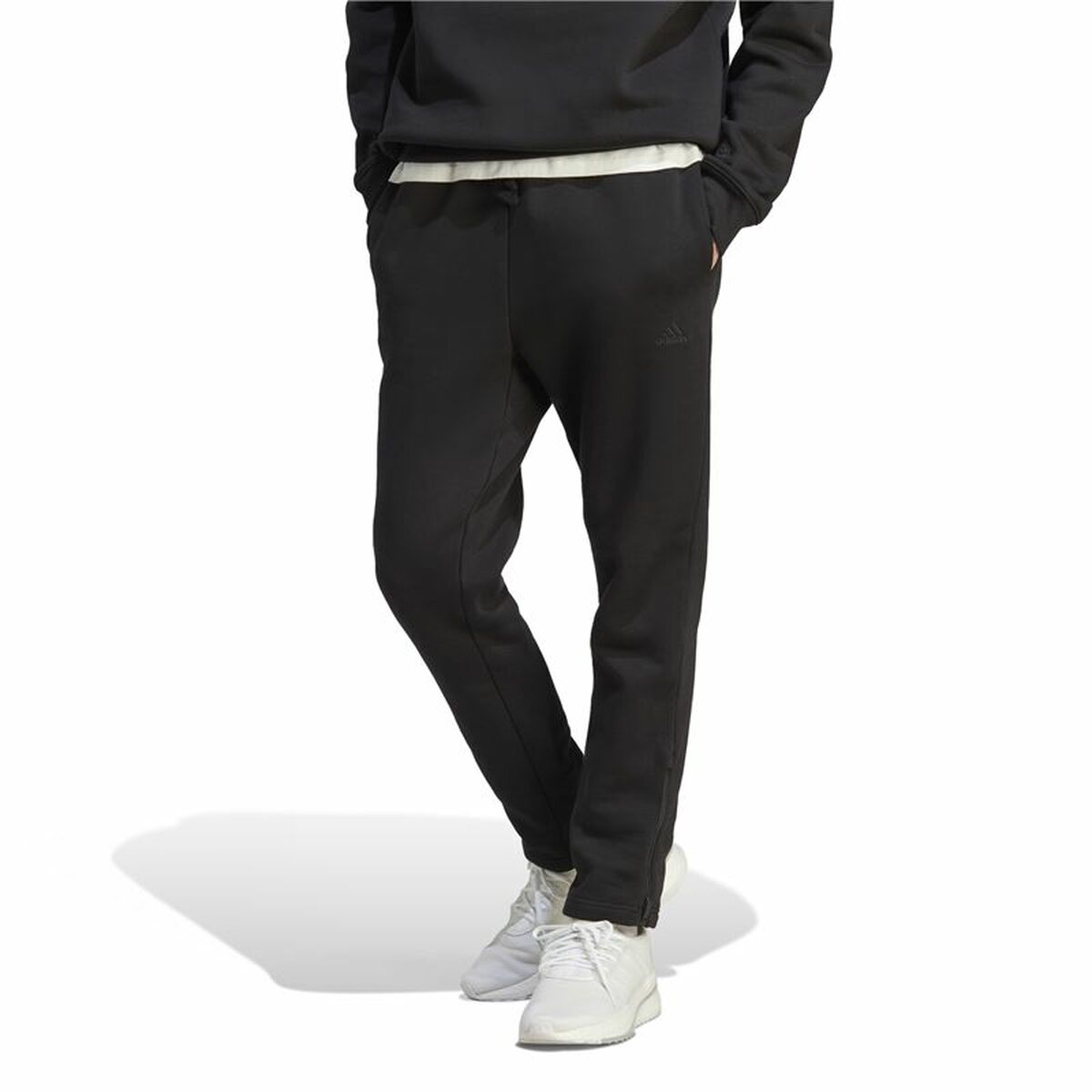 Long Sports Trousers Adidas IB4070 Black Men-9