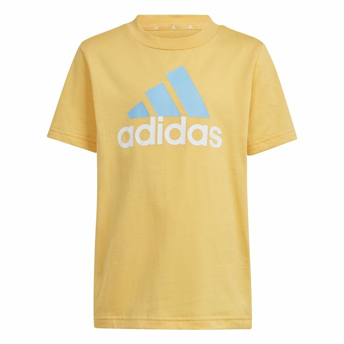 Children's Sports Outfit Adidas Essentials Yellow-7