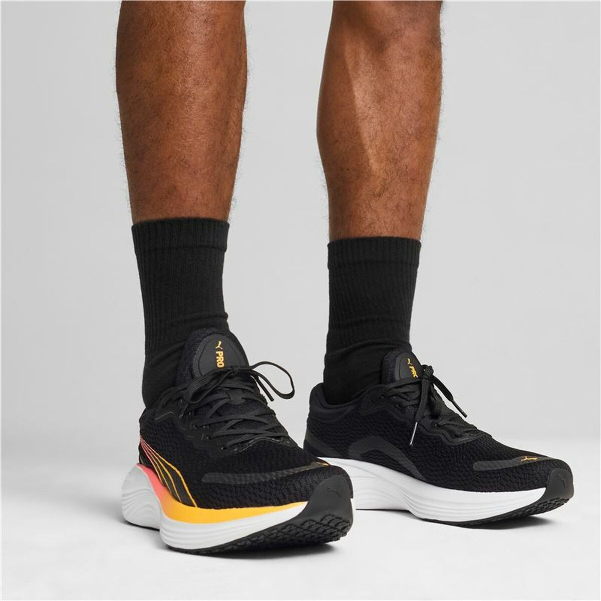 Running Shoes for Adults Puma Scend Pro Black-2