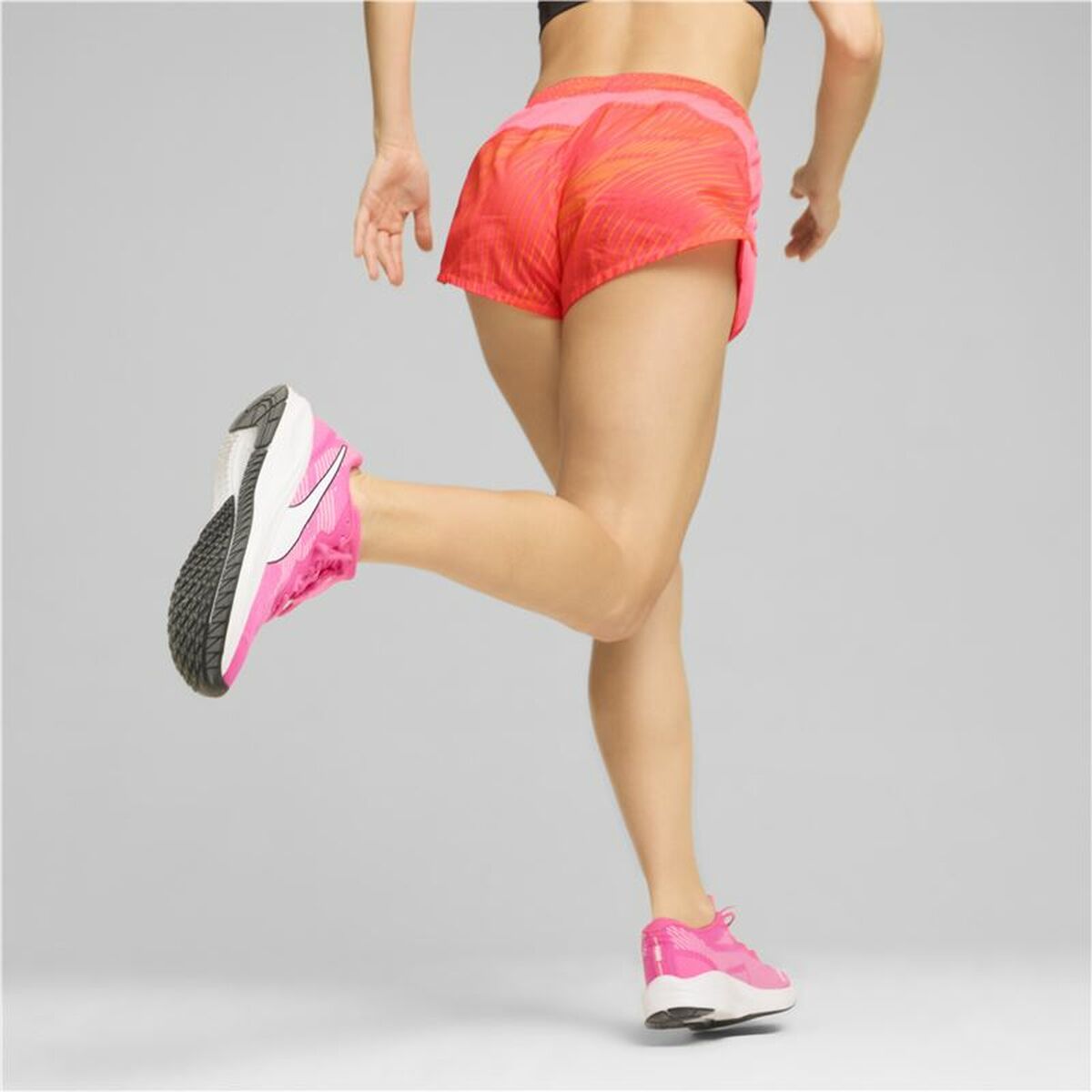 Sports Shorts for Women Puma Puma Run Favorite Aop Velocity 3" Red-5