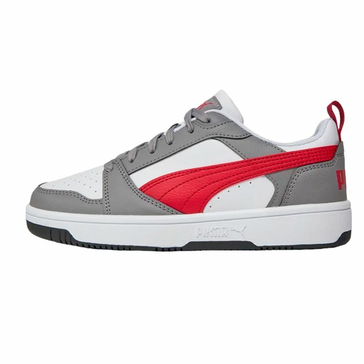 Children’s Casual Trainers Puma Rebound V6 Grey-4