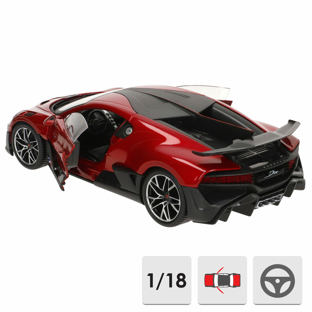 Car Bburago GT Bugatti Divo 1:18-5