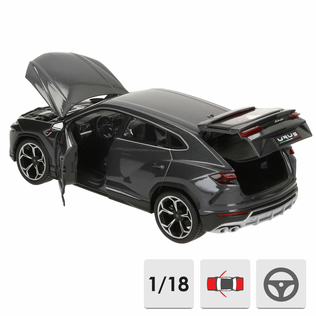 Car Bburago GT-Lamborghini Urus 1:18-5
