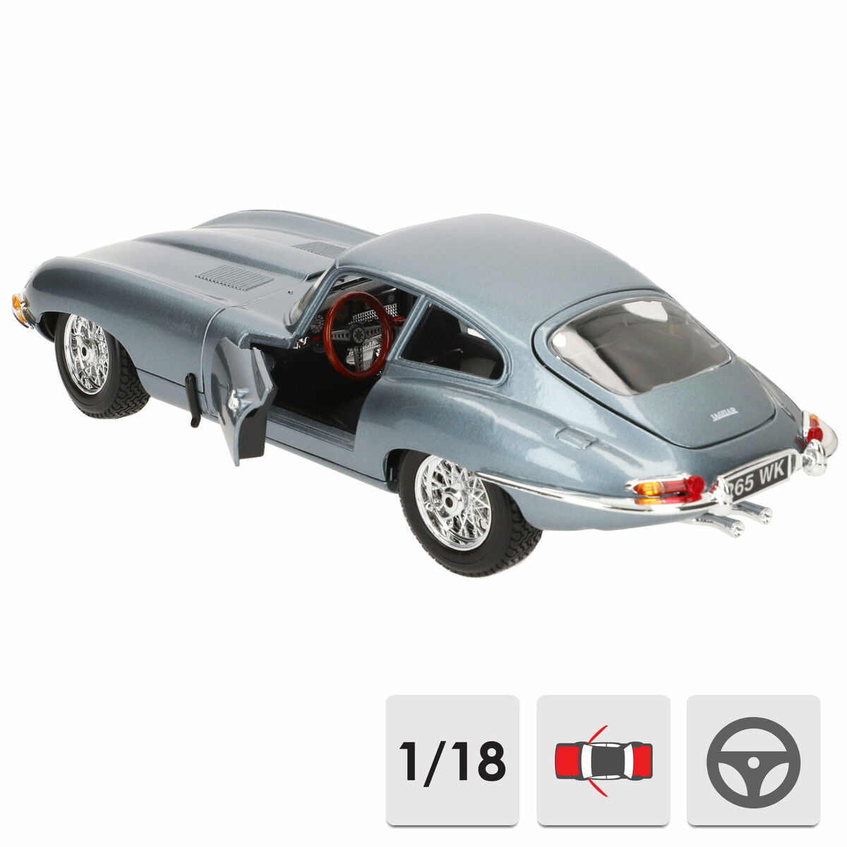 Car Bburago GT-Jaguar "E" Coupe (1961) 1:18-5
