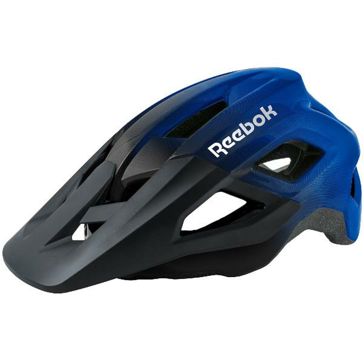 Adult's Cycling Helmet Reebok Blue Black Visor-1