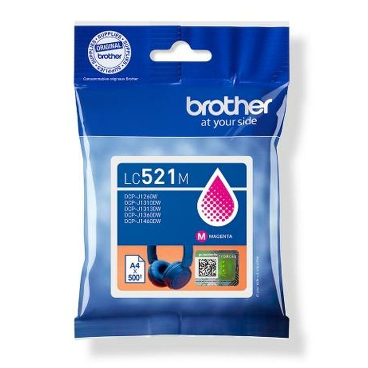 Original Ink Cartridge Brother LC521M Magenta-3