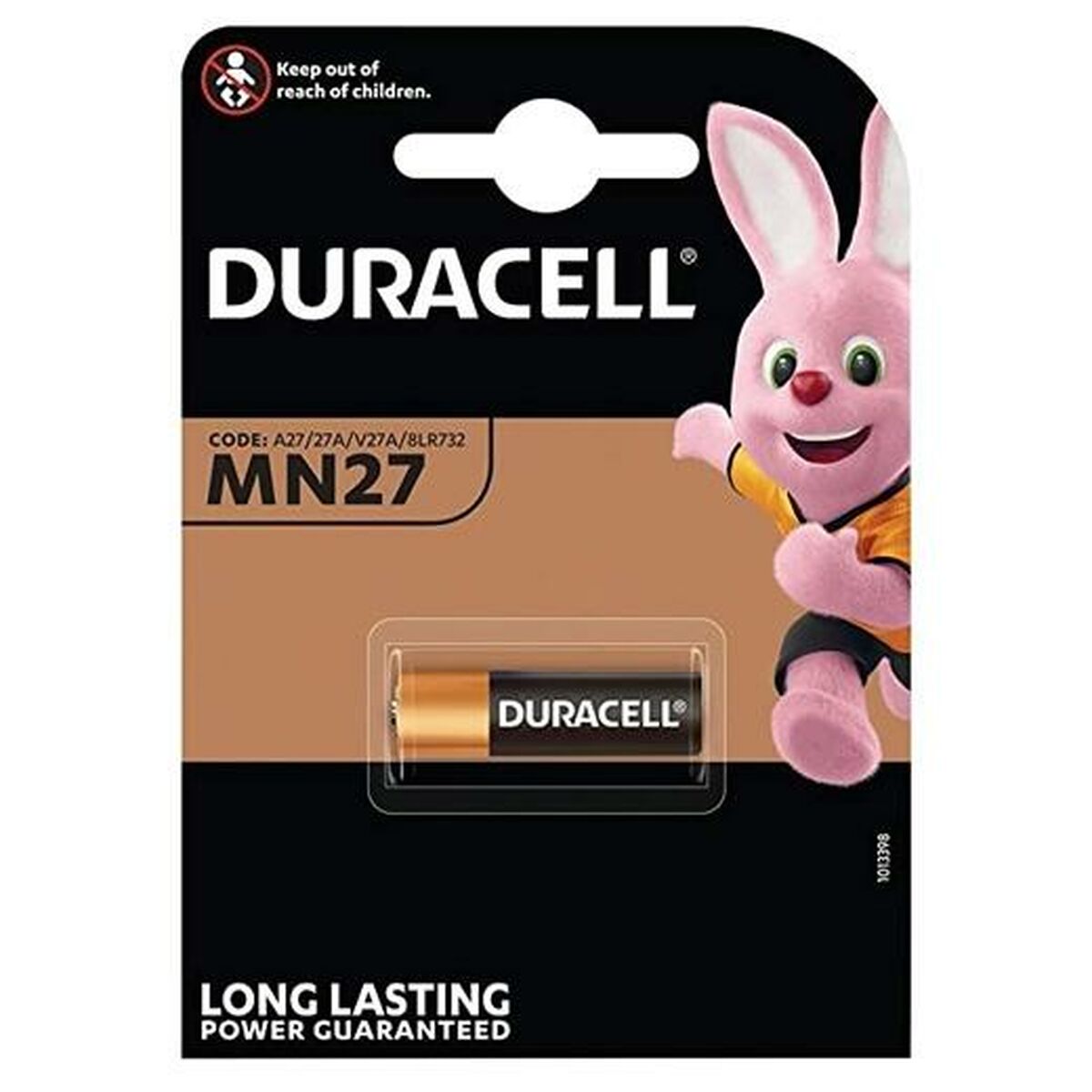 Alkaline Batteries DURACELL 12 V MN27 (10 Units)-1