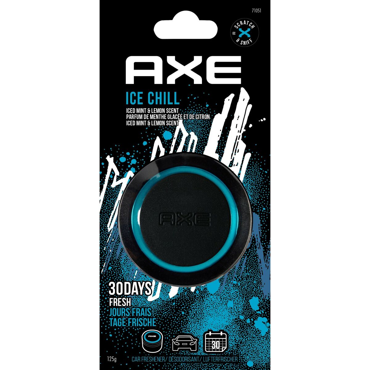 Car Air Freshener California Scents AX71051 ICE CHILL-2
