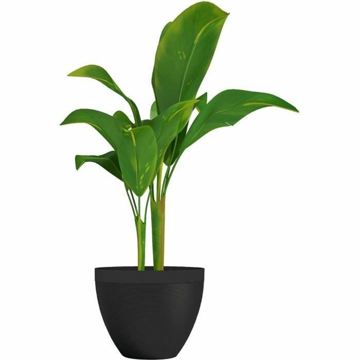 Plant pot Garden ID Black 30 x 26 cm-3