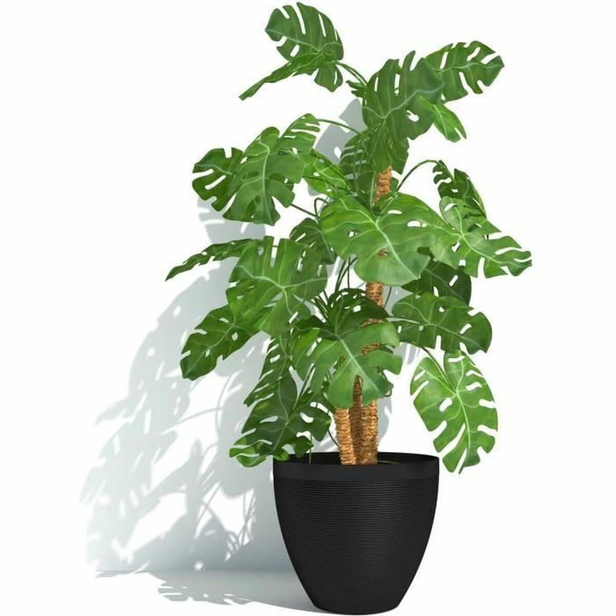 Plant pot Garden ID Black 30 x 26 cm-2