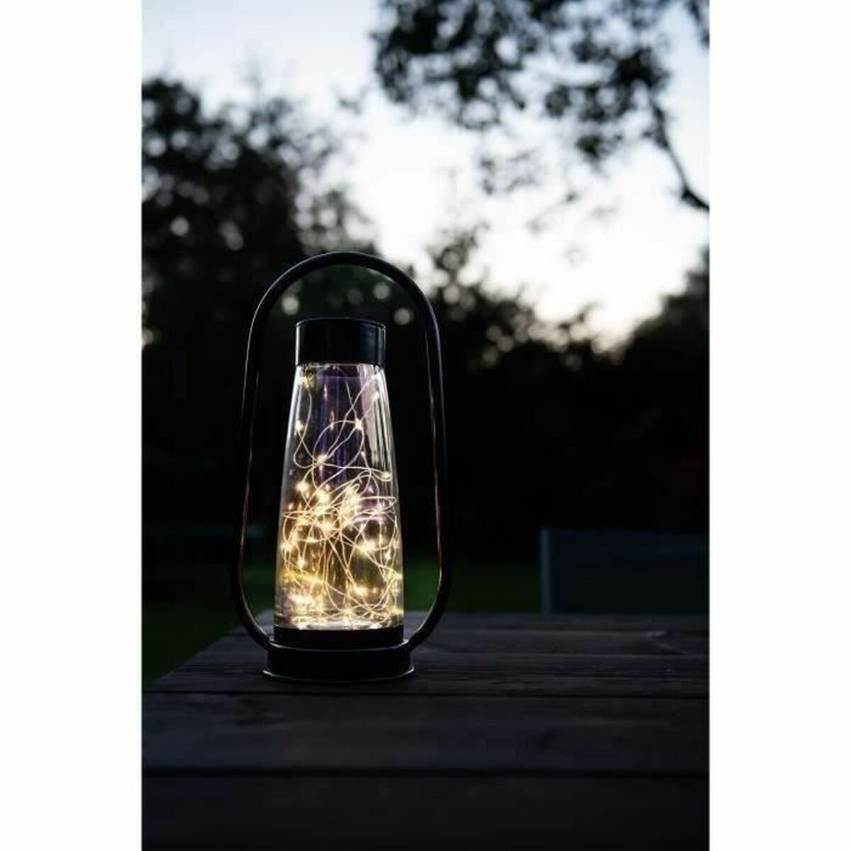 Solar lamp Garden ID Black-1