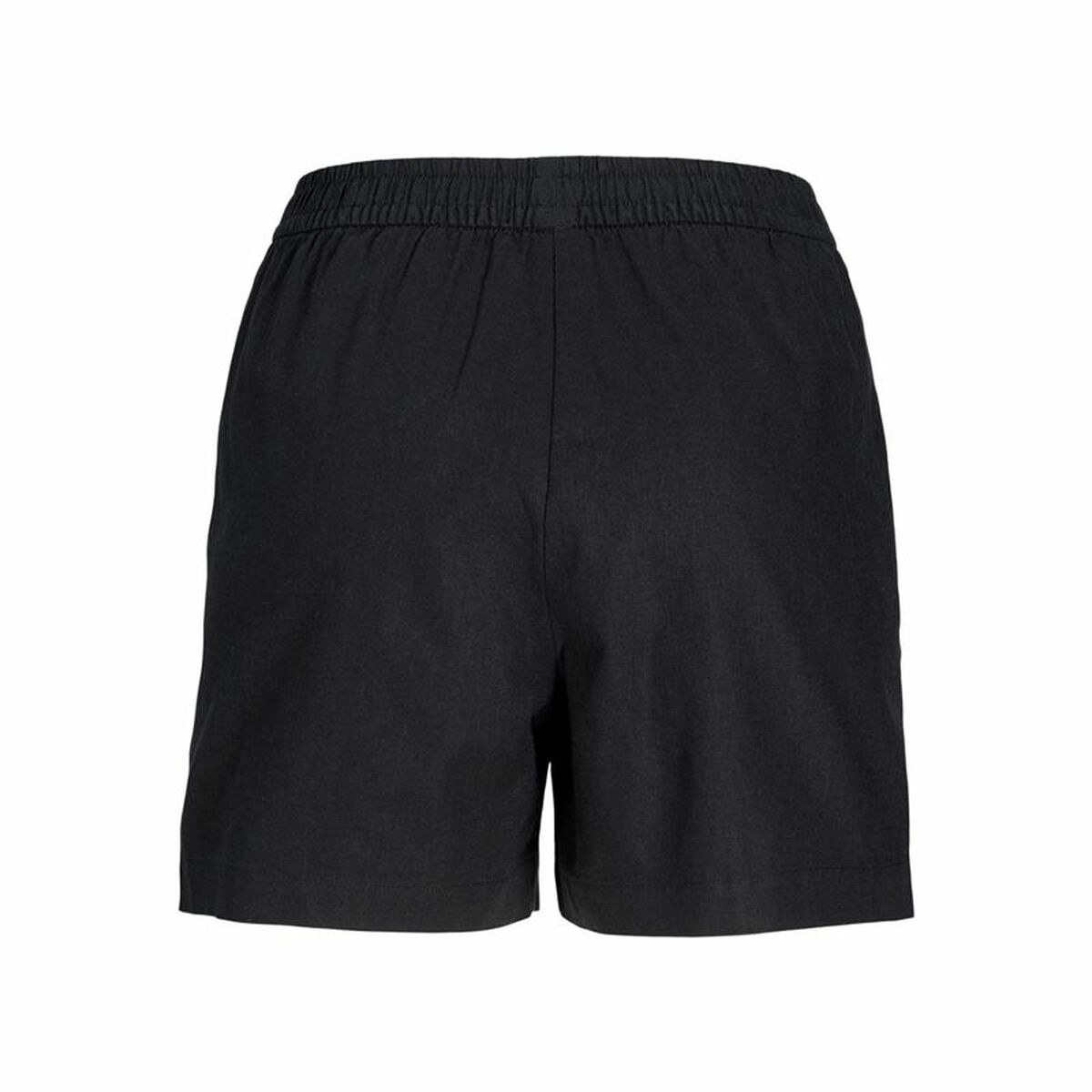Sports Shorts for Women Jack & Jones Black Linen-4