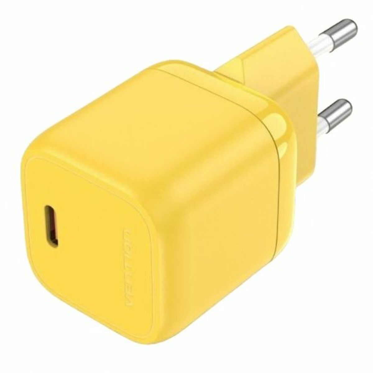 Wall Charger Vention FAKW0-EU 30 W USB-C Yellow-0