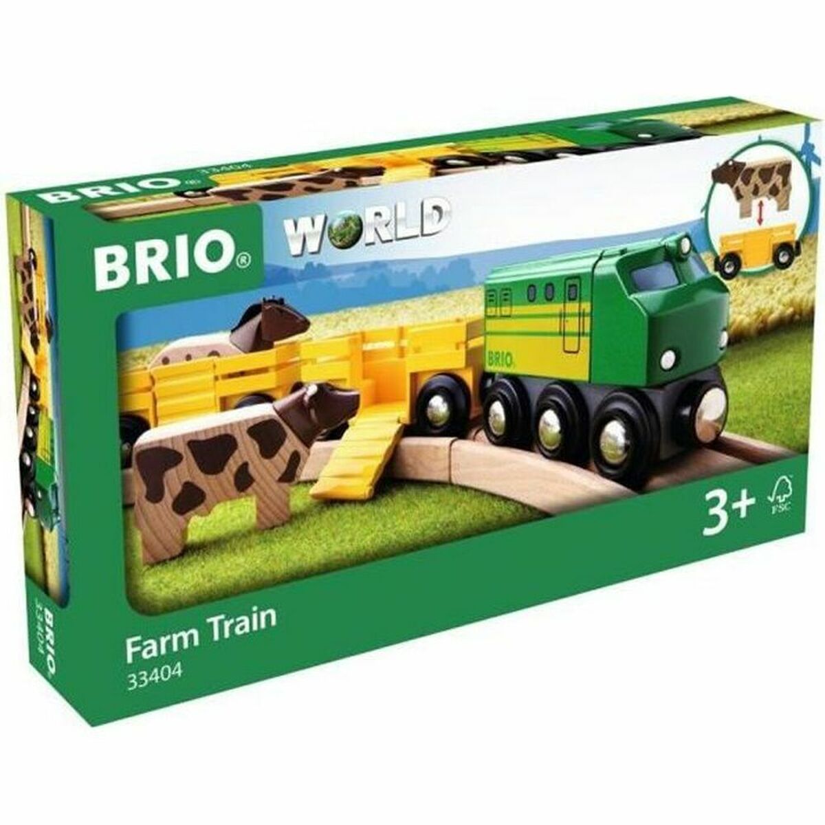Train Brio Farm Animal-0