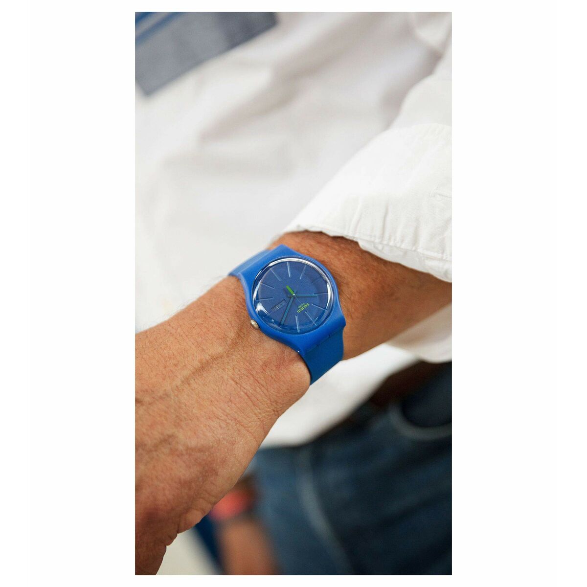 Men's Watch Swatch (Ø 41 mm)-4
