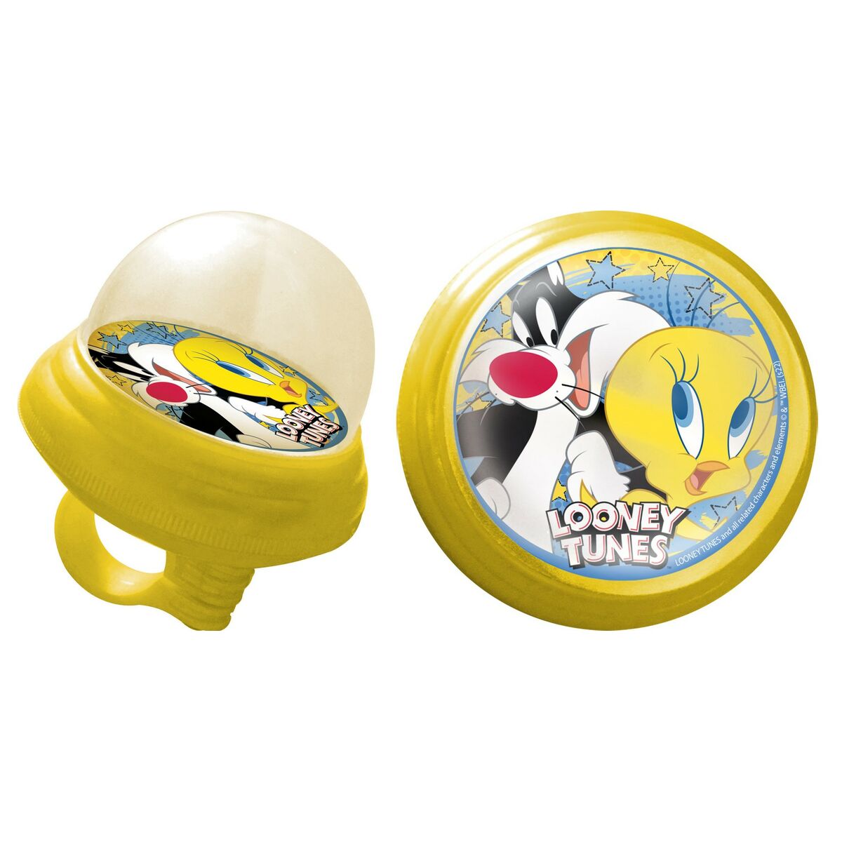 Children's Bike Bell Looney Tunes CZ10964 Yellow-0