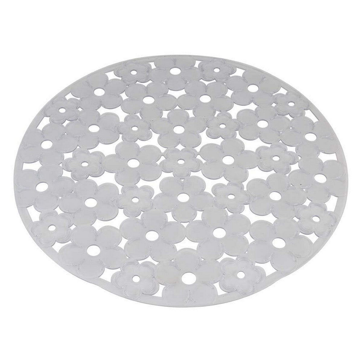 Draining Rack for Kitchen Sink Metaltex Circular PVC Translucent (Ø30 cm)-0