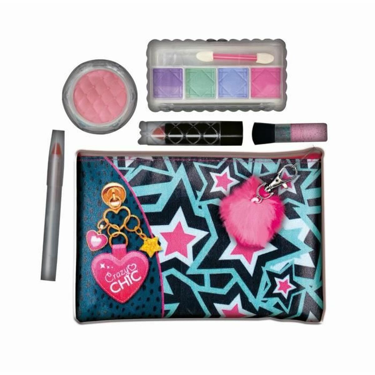 Children's Make-up Set Clementoni Crazy Chic Multicolour-2