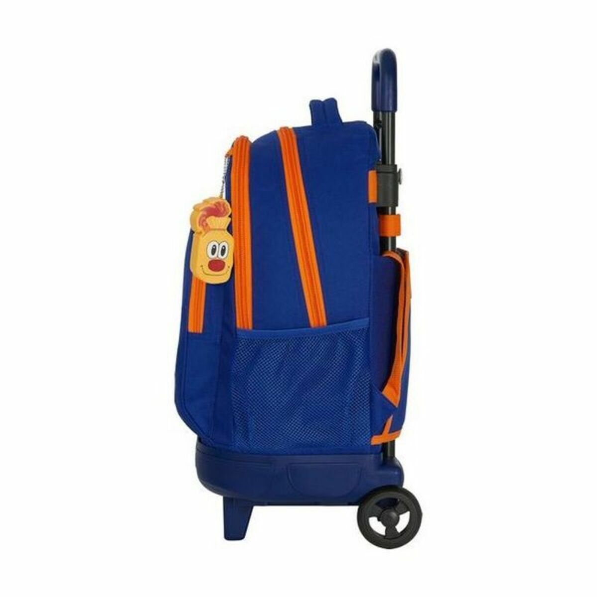 School Rucksack with Wheels Compact Valencia Basket M918 Blue Orange (33 x 45 x 22 cm)-2